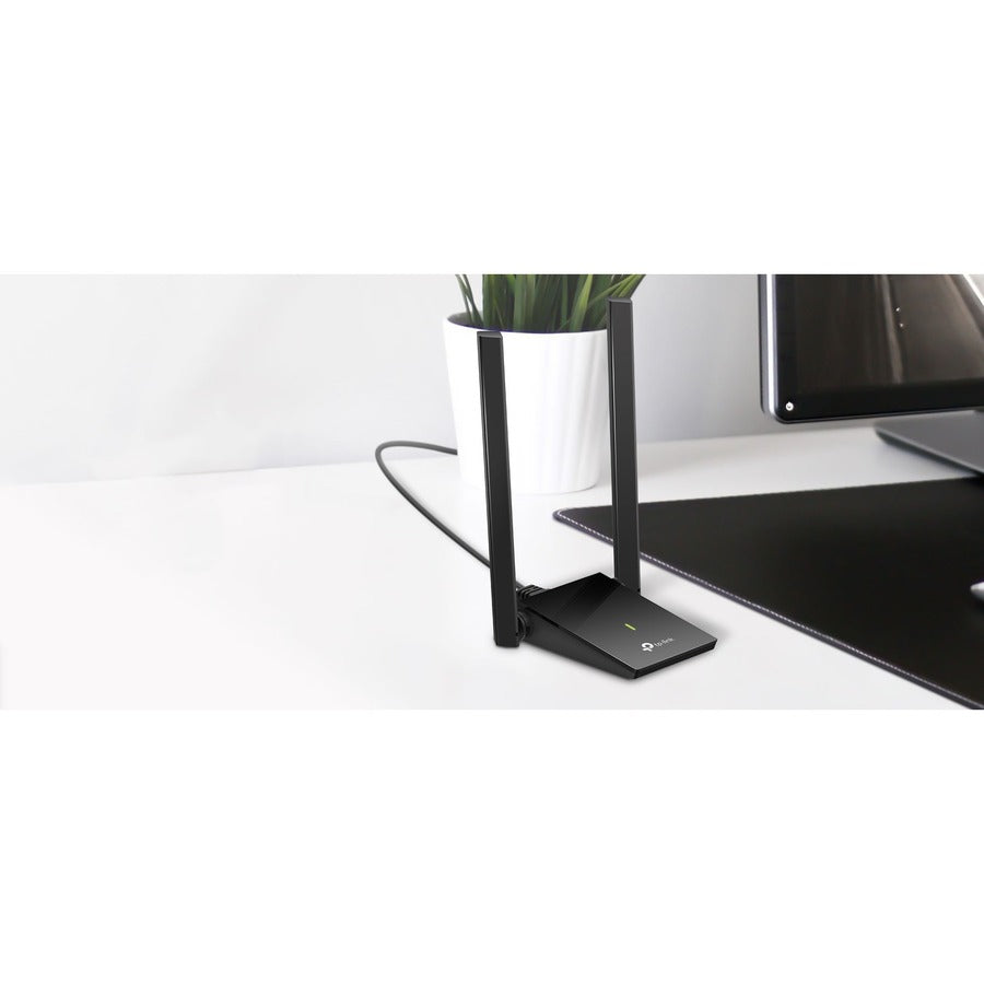 TP-Link Archer T4U Plus - IEEE 802.11ac Dual Band Wi-Fi Adapter for Desktop Computer/Notebook/Wireless Router TP-Link Archer T4U Plus - IEEE 802.11ac Dual Band Wi-Fi Adapter for Desktop Computer/Notebook/Wireless Router